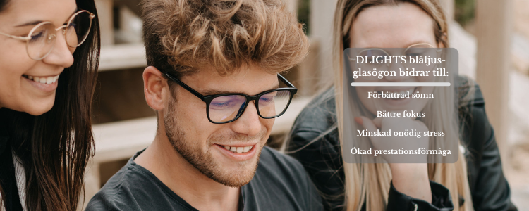 Dlights - sk&auml;rmglas&ouml;gon 20 %