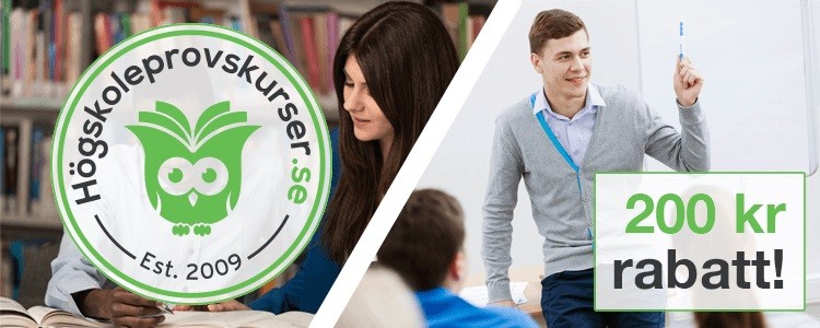 Plugga smart med H&ouml;gskoleprovskurser!