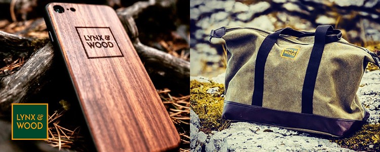 Lynx & Wood &ndash; unika mobilskal, tidl&ouml;sa v&auml;skor